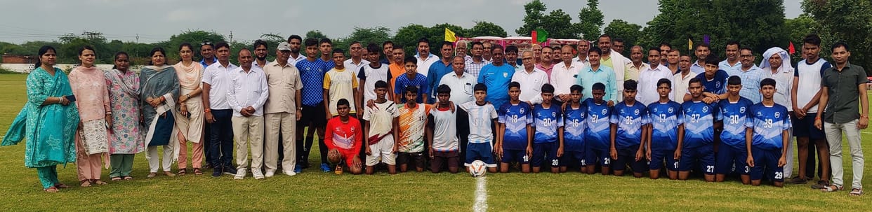 Mahendragarh team became winner in Under-19, Kanina team became winner in Under-17 and 14.