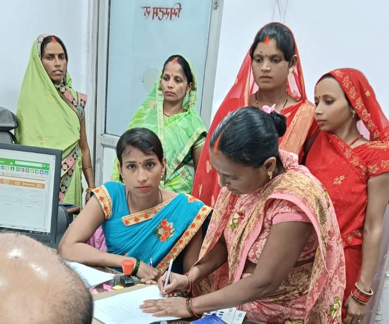 The Sakhi of the group is showing women a new path of progress
