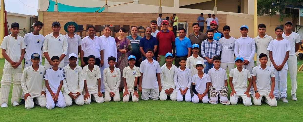 Government Model Culture School team won the match by 40 runs