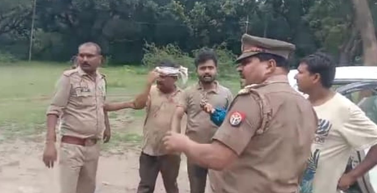 There was a lot of ruckus in front of the police, sticks were used, 20 people injured