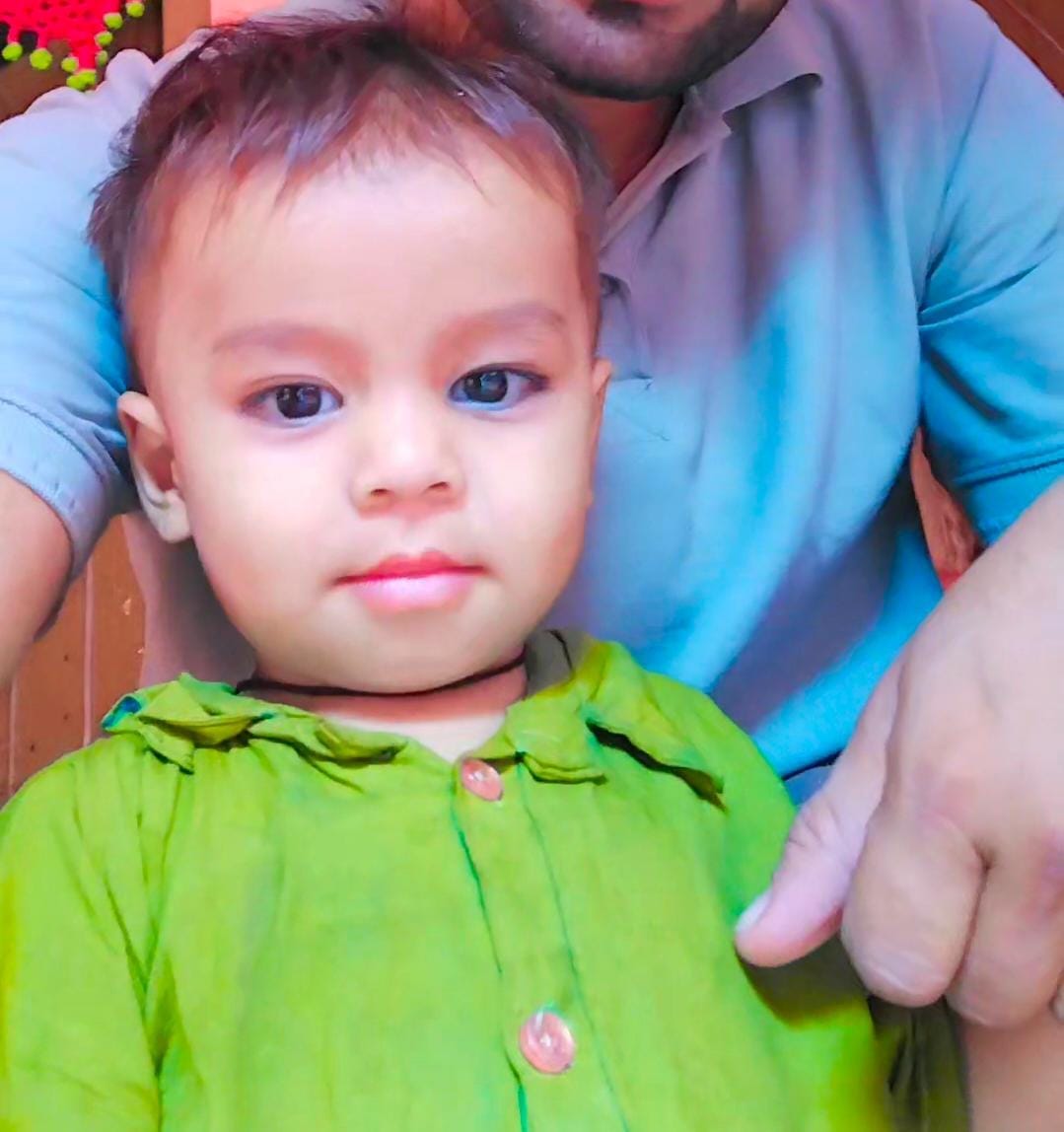 An innocent child fell into a pond while playing, his body was found the next day