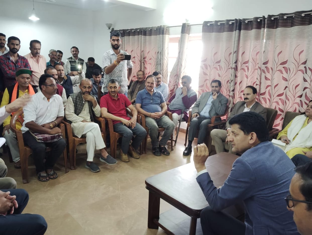 chairman and md of sahkari bank visit in nohradhaar