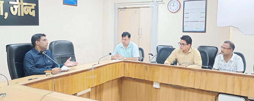 District Election Officer held a meeting with printing press operators