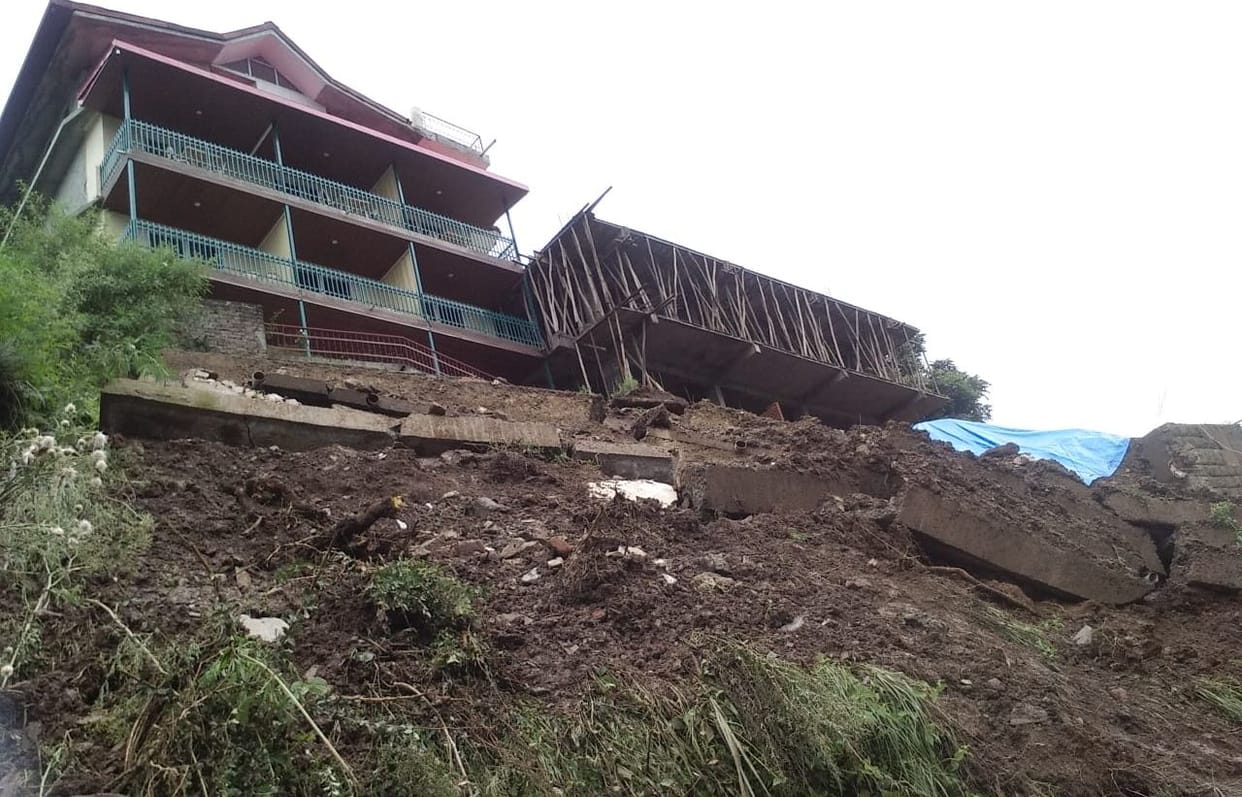 Tourism sector shifted to Chail 

Riot, danger looming on the building