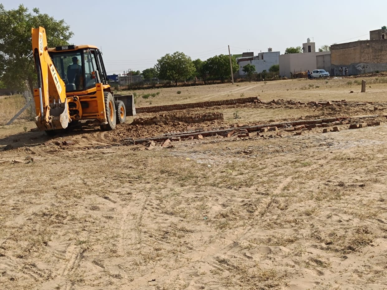 3 DPC and raw road network broken in illegal colony