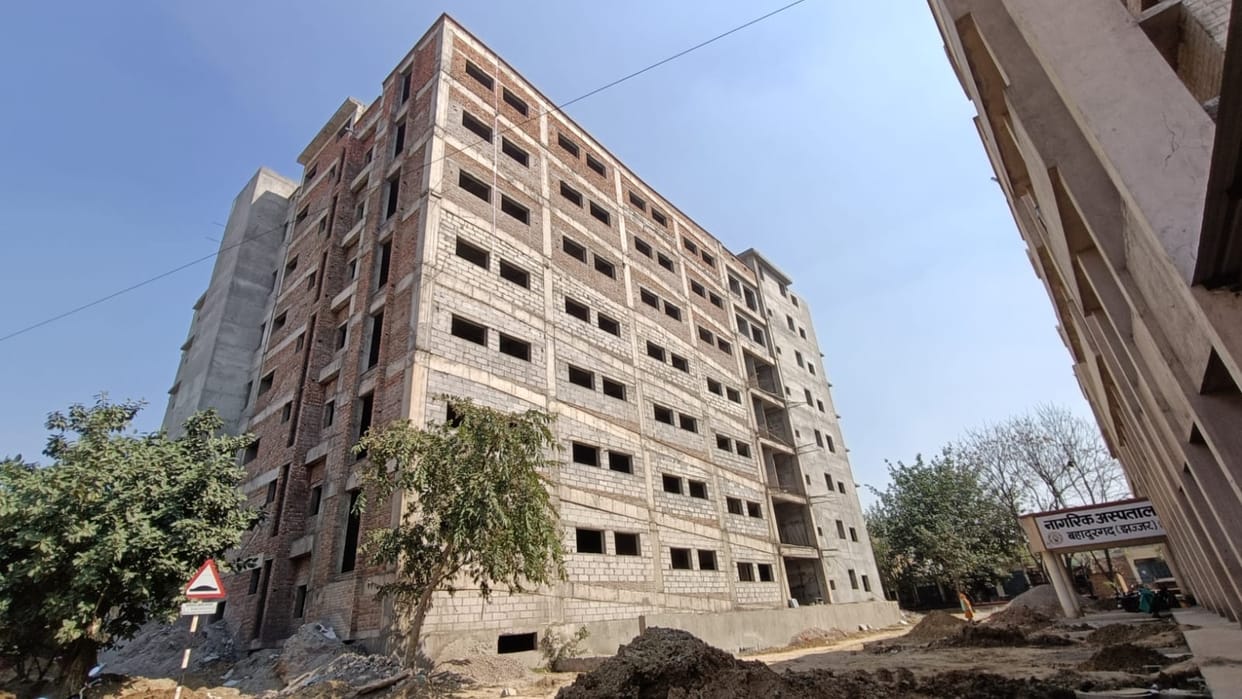 200 bed hospital is not ready even in 6 years