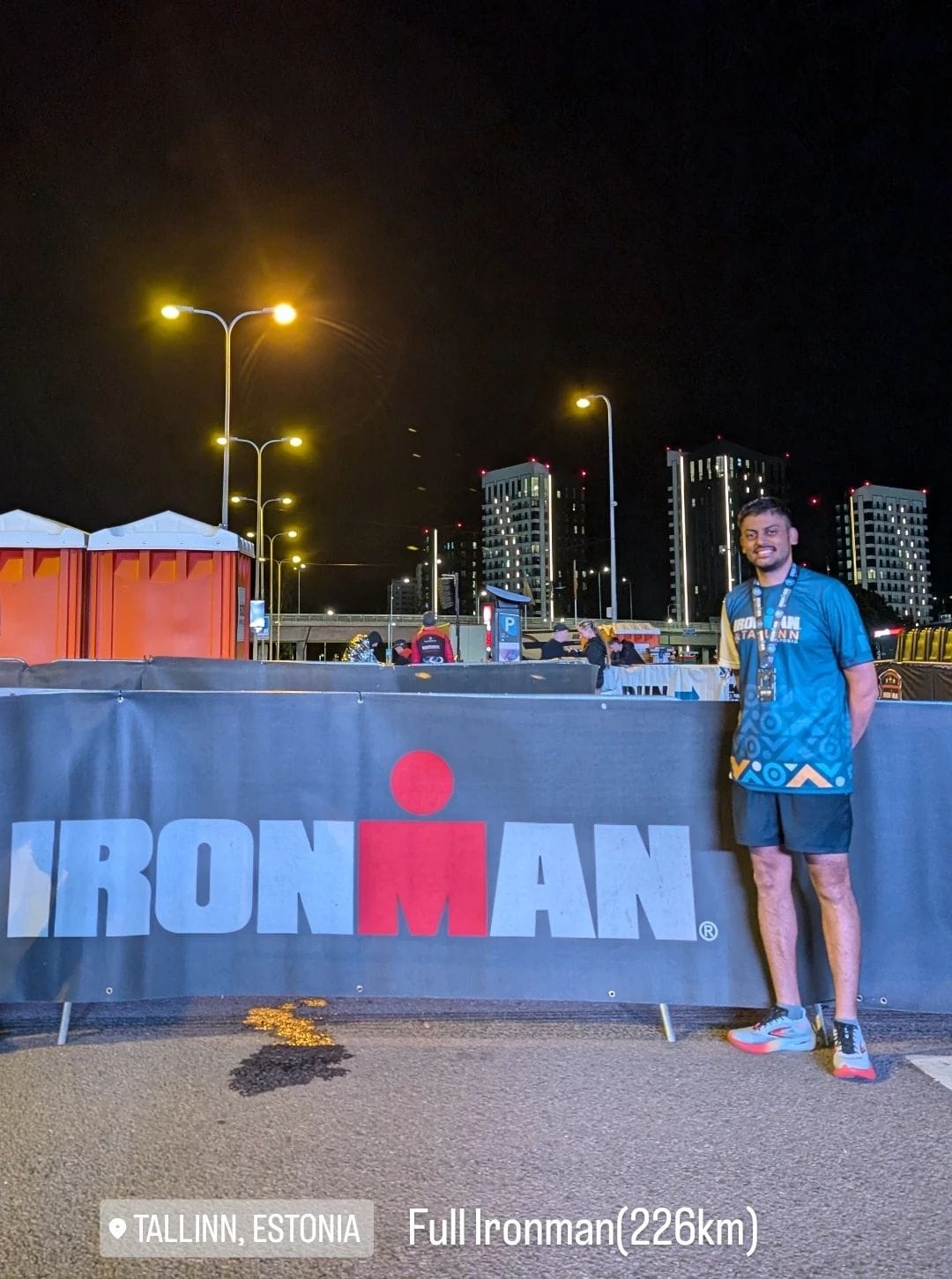 ADC Deepak Babulal Karwa created history by completing the Iron Man Challenge in Estonia.