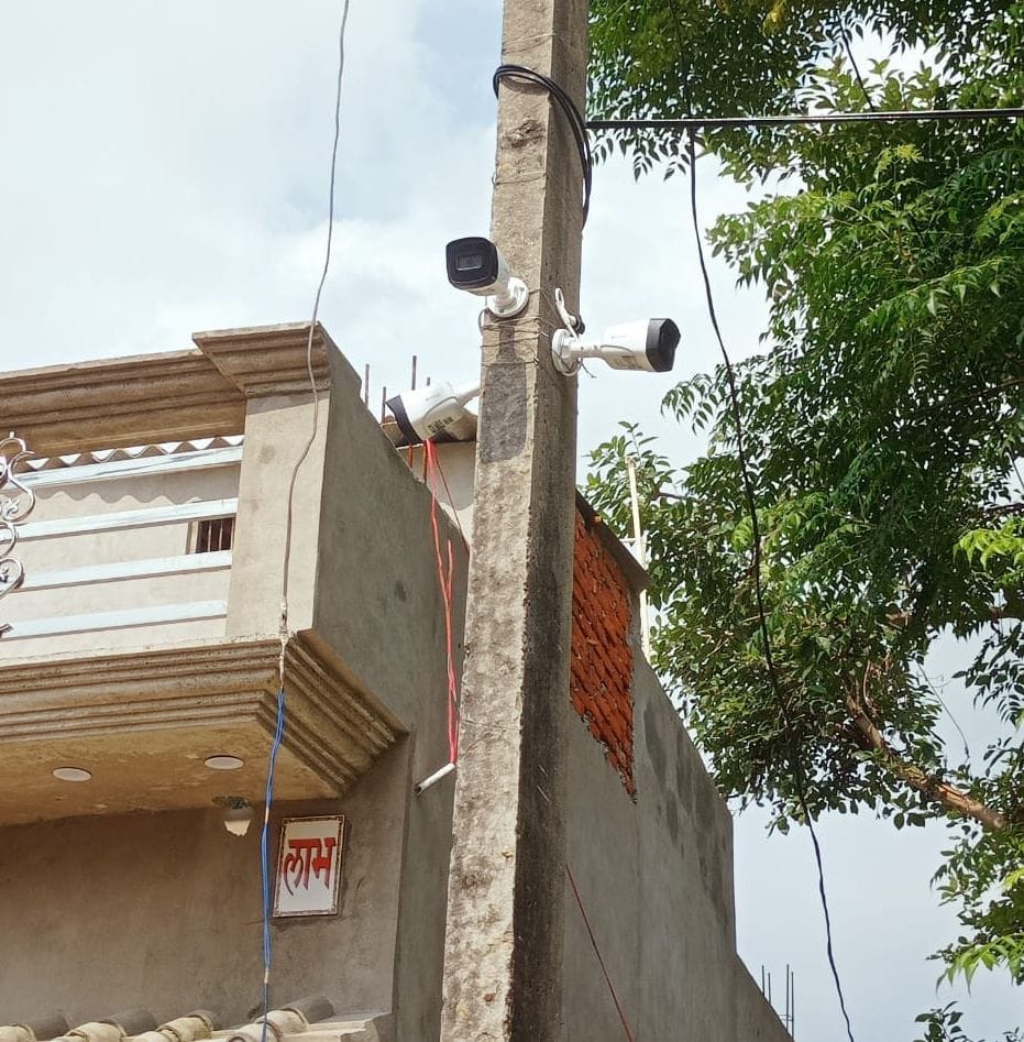 Bamdera Gram Panchayat will be monitored through CCTV cameras