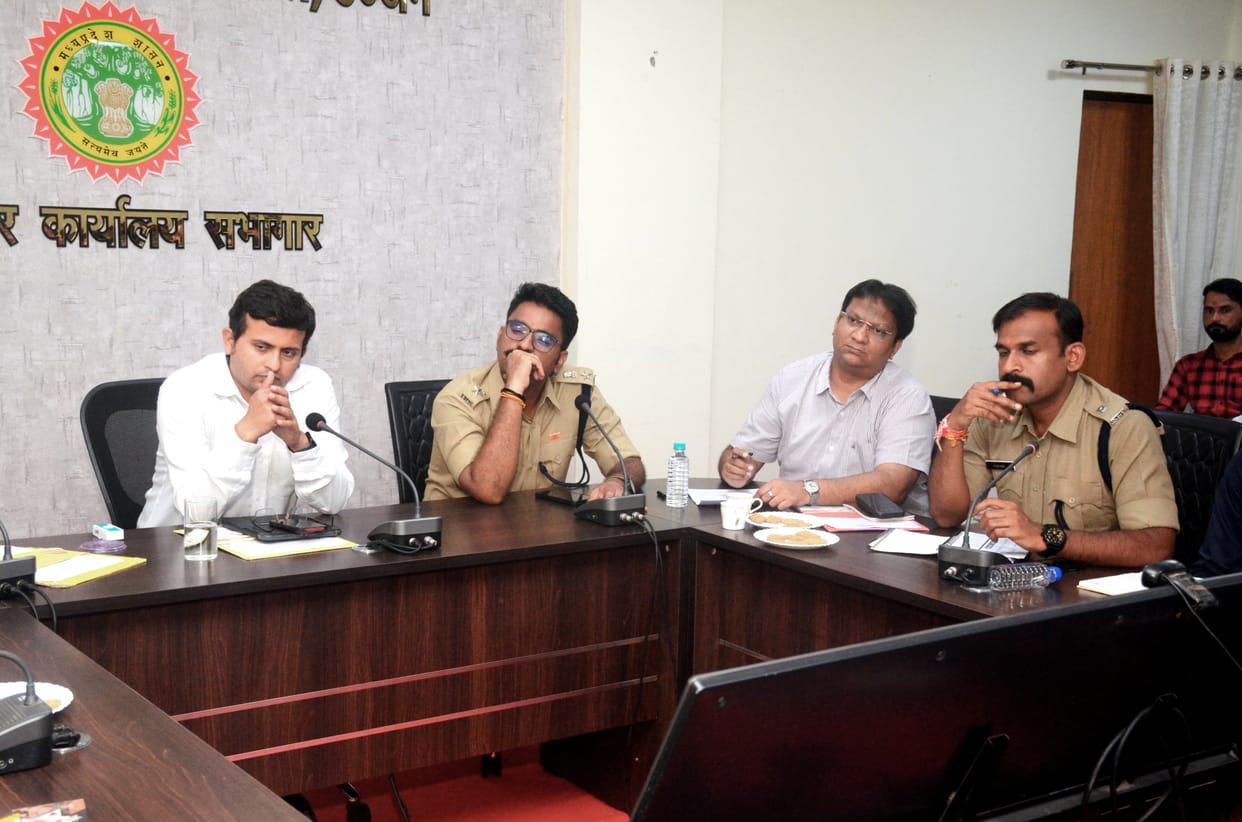 Royal ride of Shri Mahakaleshwar on 2nd September...Meeting held regarding preparations