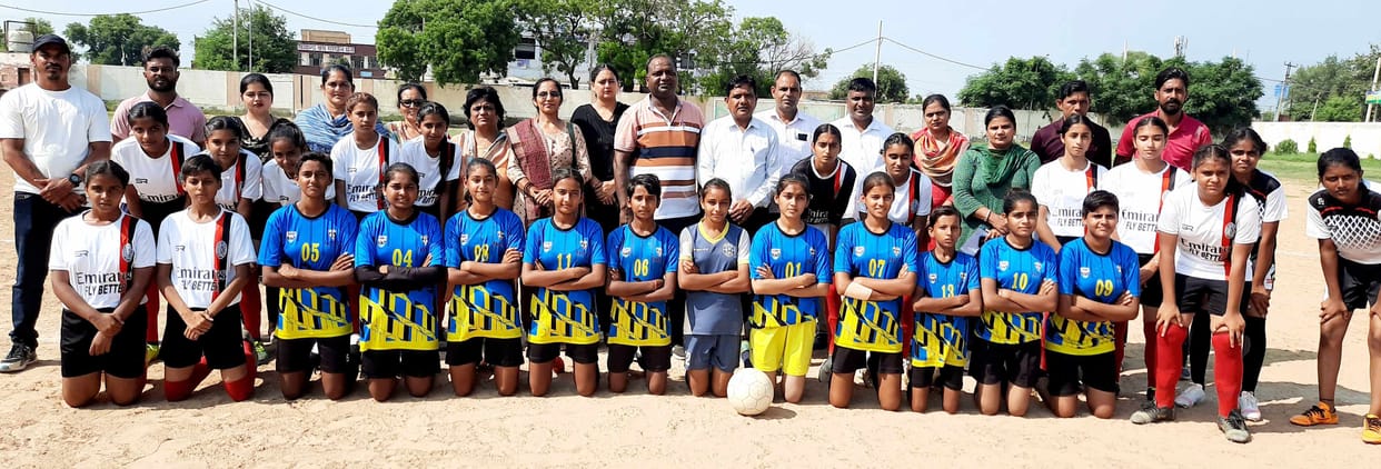 In volleyball, Tohana block became the winner and Fatehabad block became the runner-up in the under 19 age group.