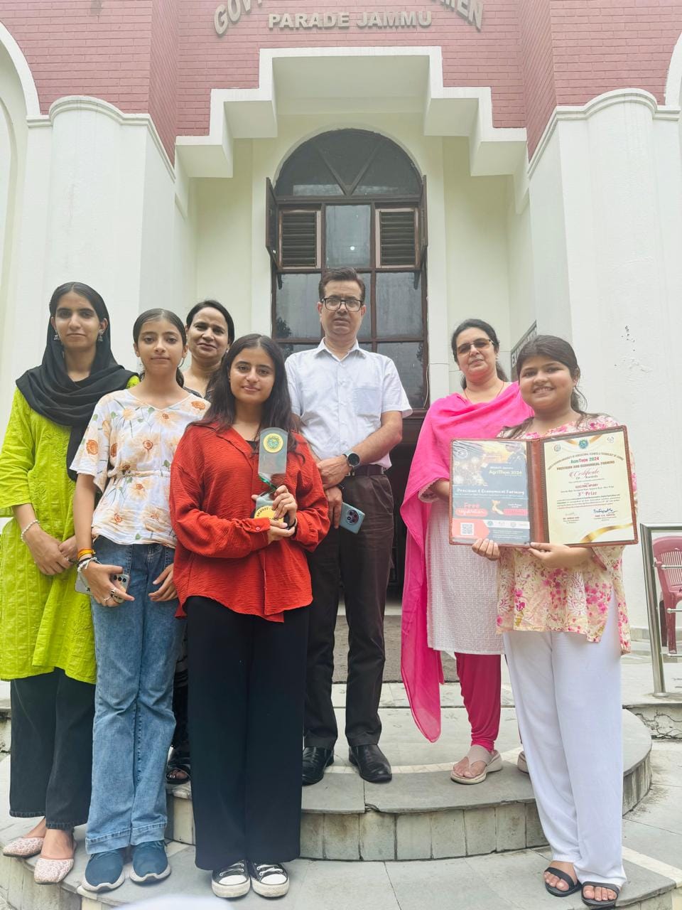 Parade College Got third Position in Design Your Degree Programme