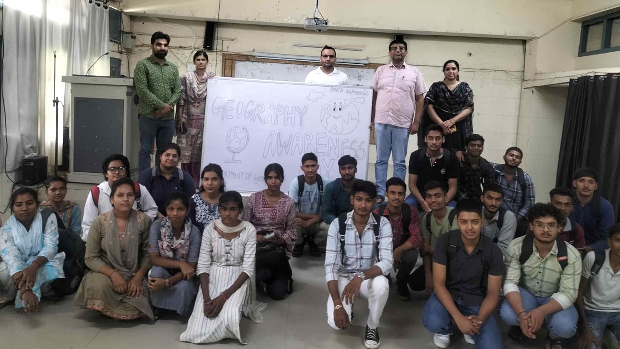Geography Awareness Day celebrated in college