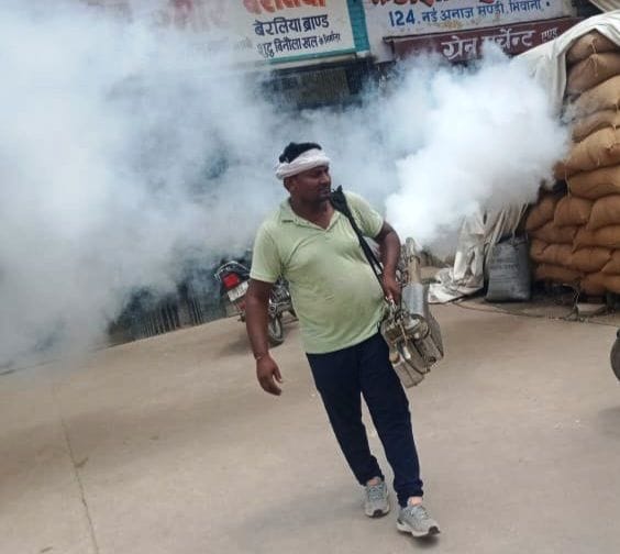 Fogging will be done in all the wards of the city to prevent dengue and malaria.