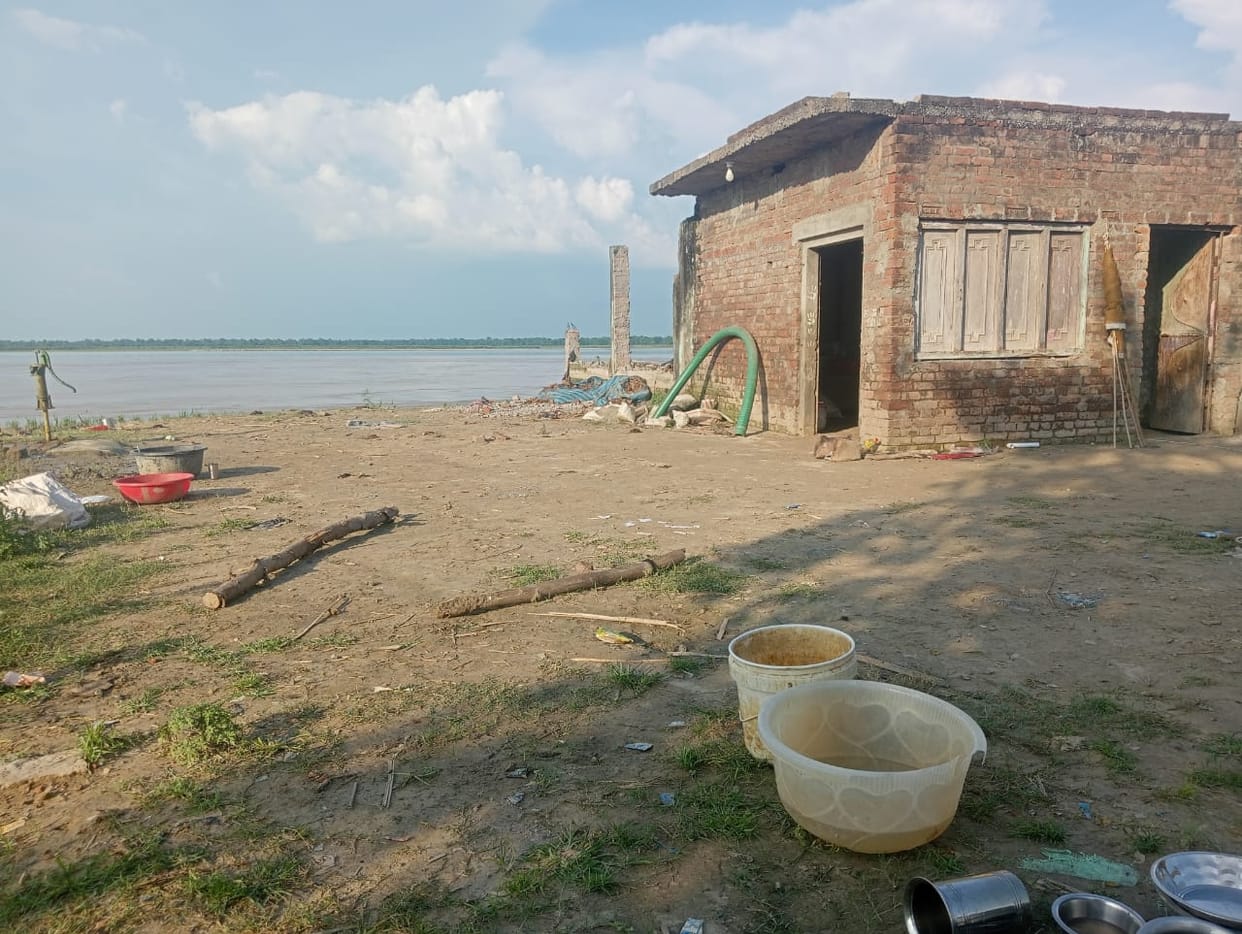 The existence of Naya Pind village is disappearing.