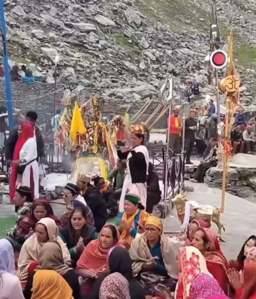 Manimahesh Yatra... There will be no jam of devotees between Guinala and Dunali