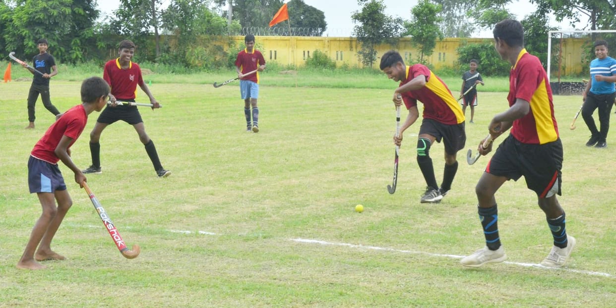 Stadium trainees won the final match of hockey