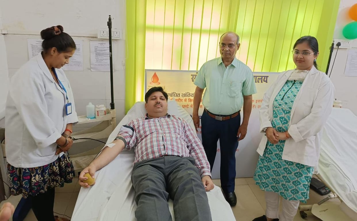 Now there will be no need to run for plasma and platelets