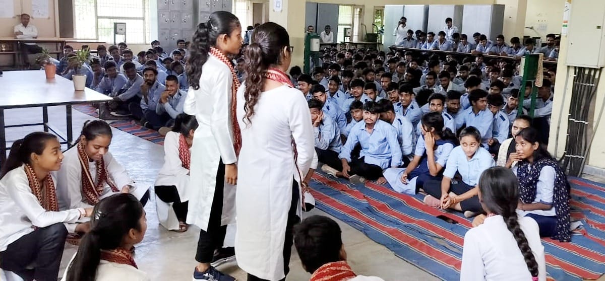 Made aware about voting in ITI