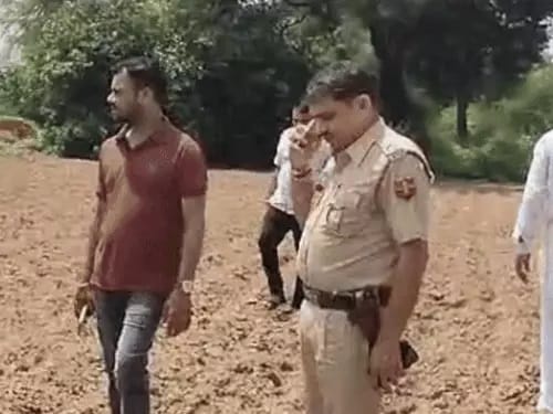 The tiger reached Bhagana village of Rajasthan from village Jhabua.
