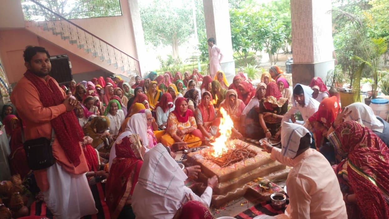 Havan gives spiritual strength to a person