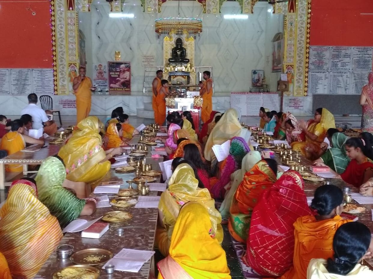 Muni Subratnath Vidhan took place in Jain temple