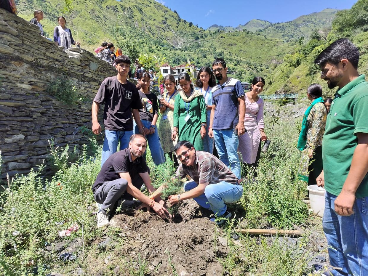 50 saplings planted in Lilhkothi College