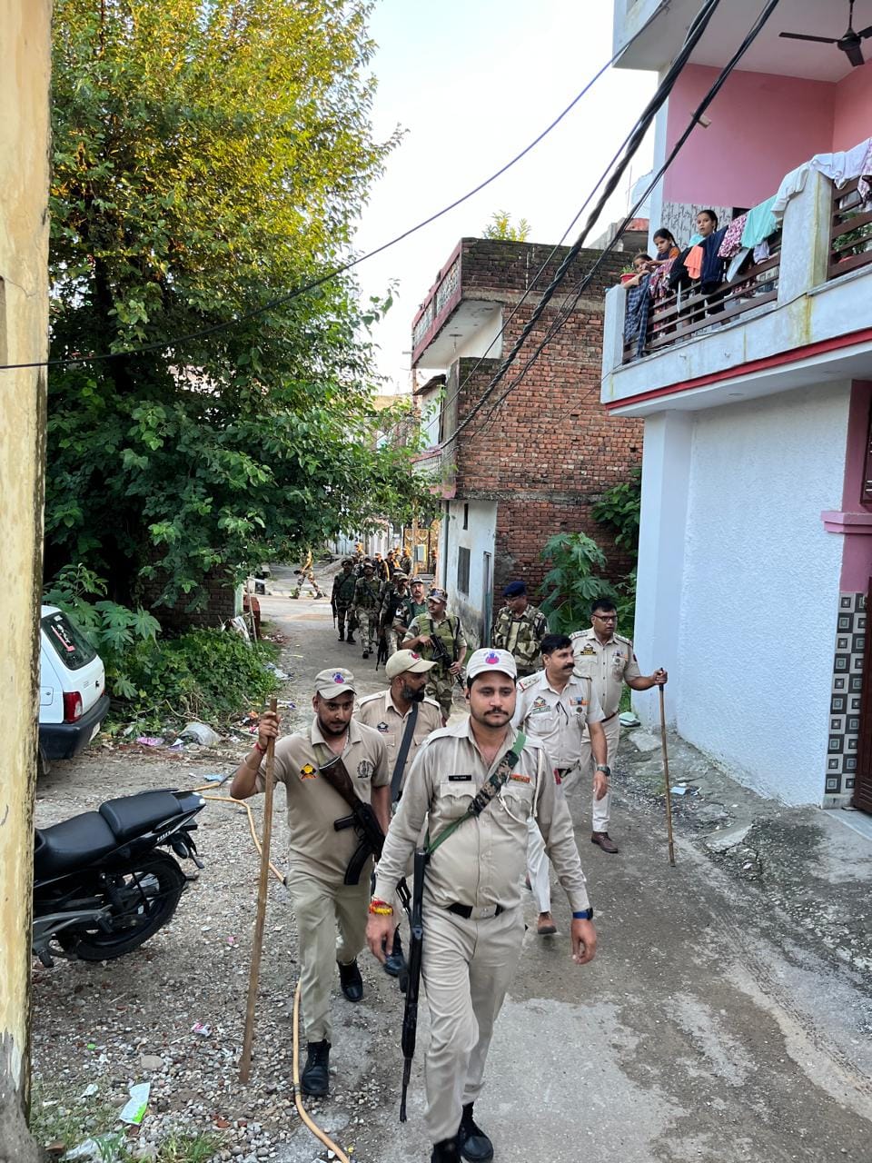 Police Raid in Rajeev Nagar And Maratha Basti
