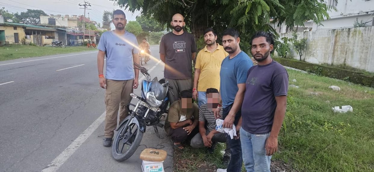 two accused arrested with ganja