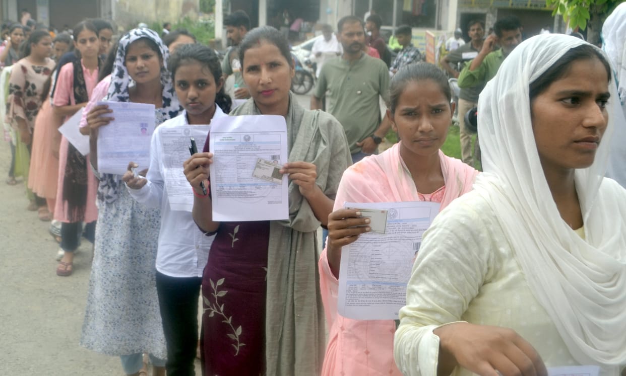 General knowledge, Hindi and reasoning gave relief, mathematics increased tension.