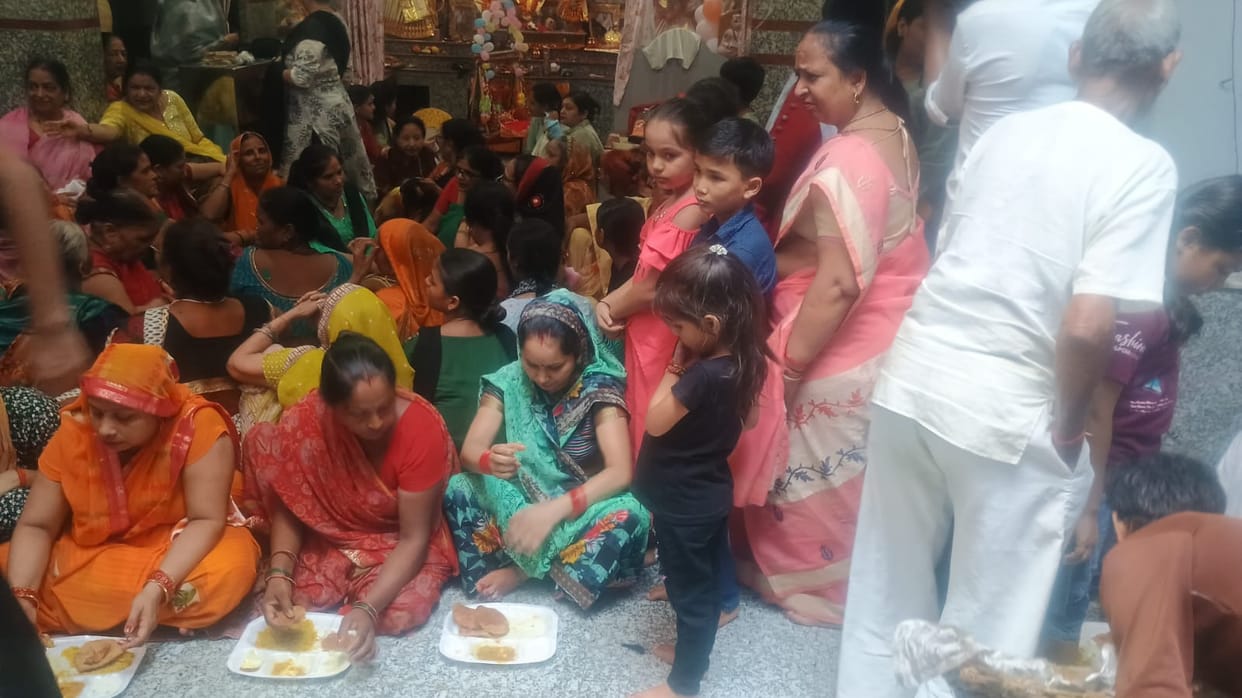 Lord Krishna's Chhathi was celebrated