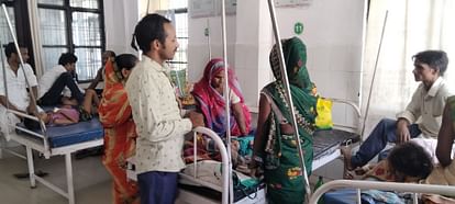 Eight new patients of vomiting and diarrhea and five of fever admitted