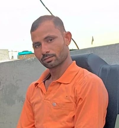 A young man returning from work died in a road accident, he had got married three months ago