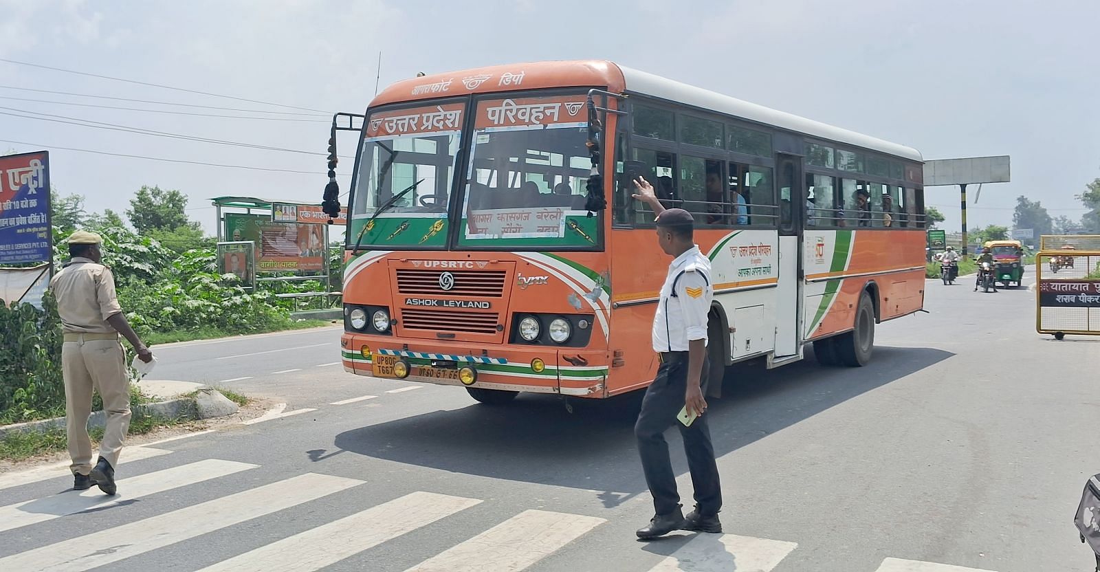 New traffic plan implemented, buses will not come to the city, there was no jam on the first day