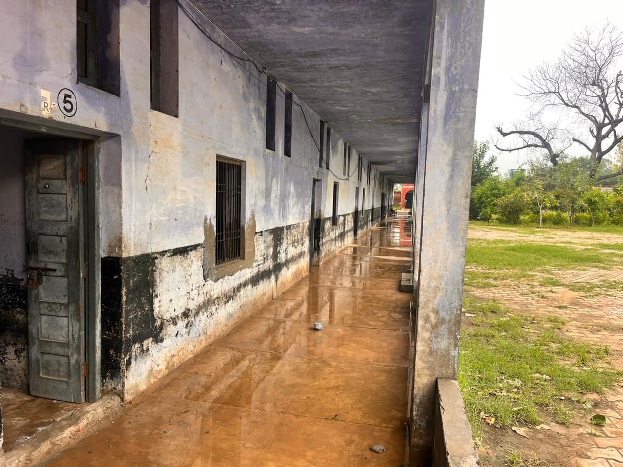 The building of the girls school could not be constructed even after getting the money
