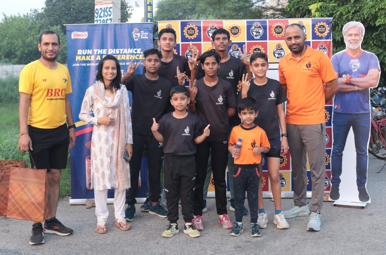 160 runners showed their strength in the race