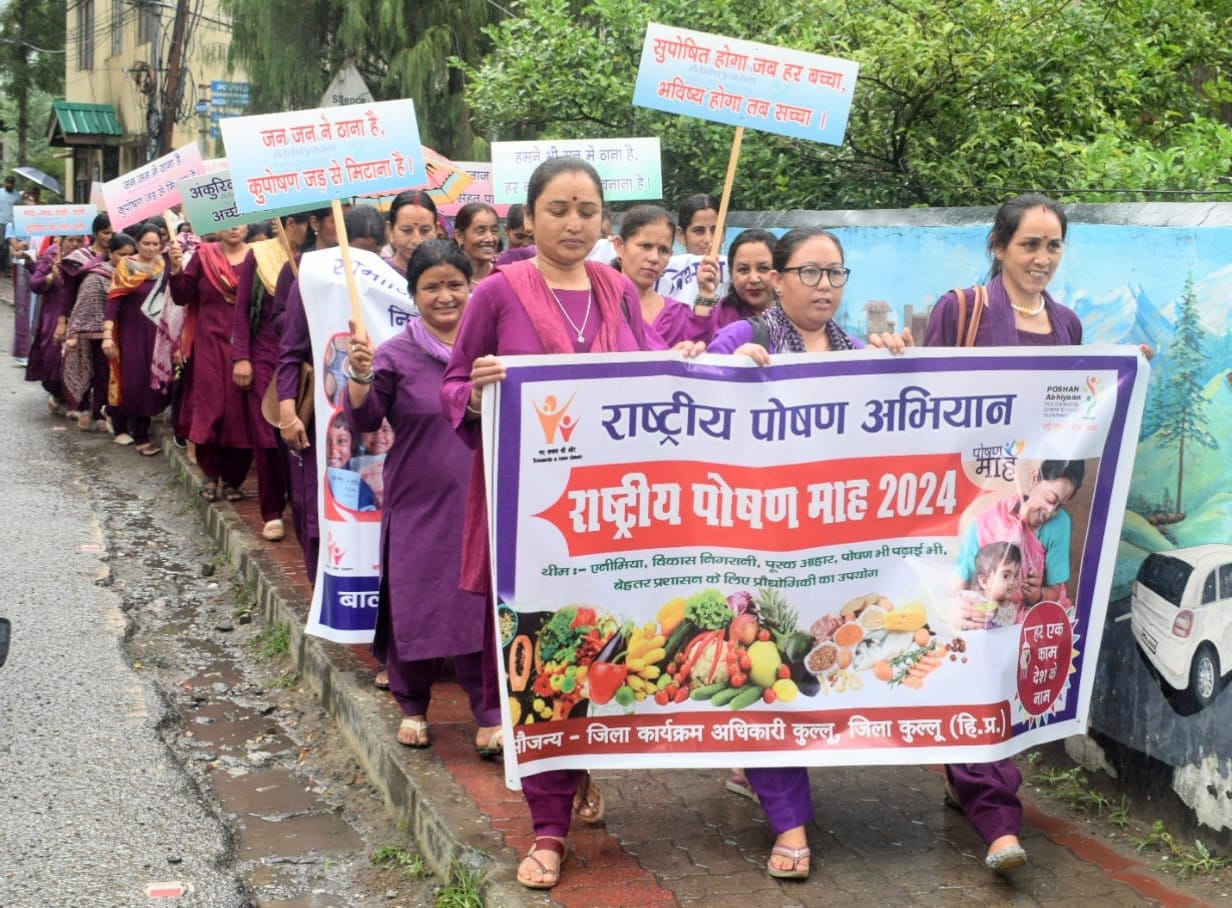 DC flagged off nutrition rally