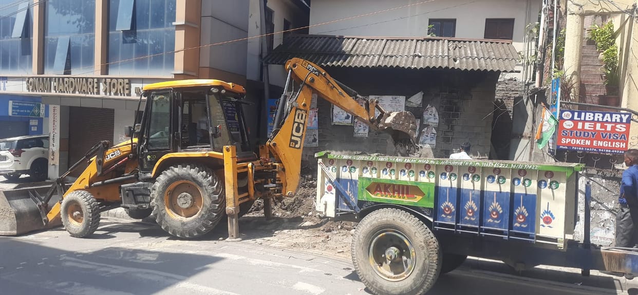 Panchayat Samiti and City Council face to face regarding construction work