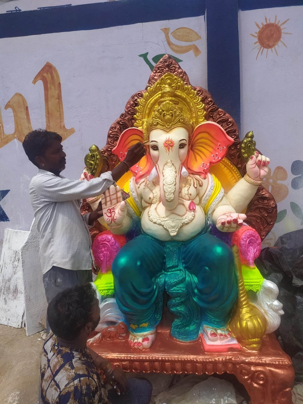 Bappa will sit in Ravi, Brahma and Indra Yoga with all-round accomplishment.