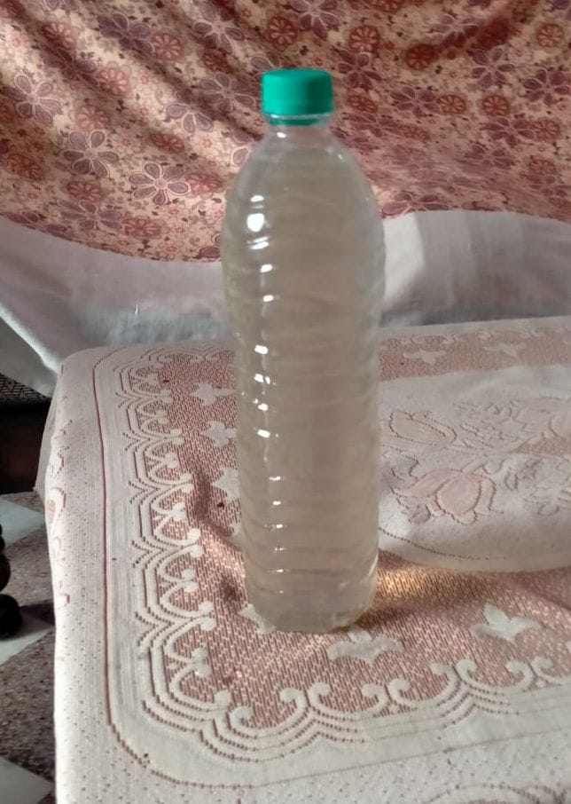 Dirty water is being supplied in the wards for one month.
