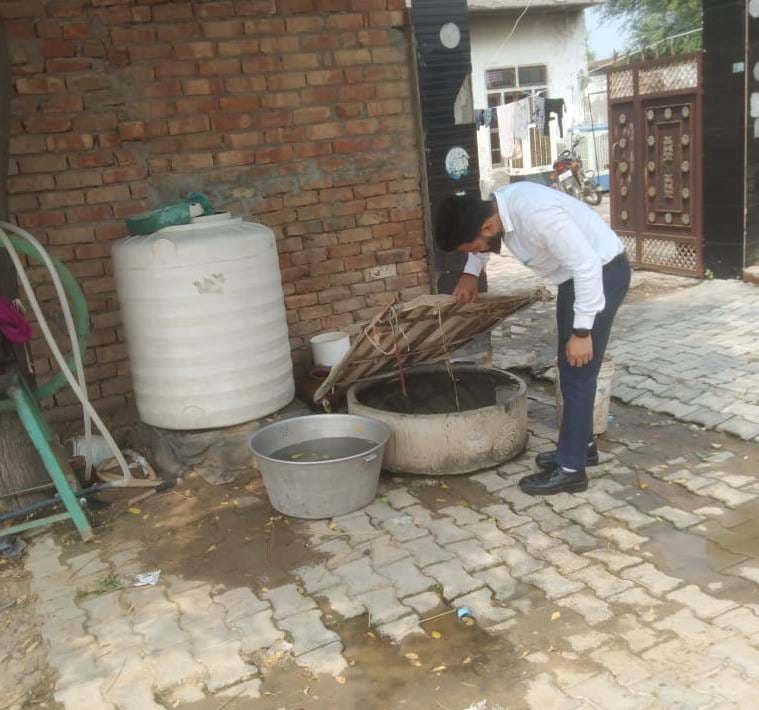 The department will issue notice if larvae are found, survey will be done again, if found again, challan will be issued
