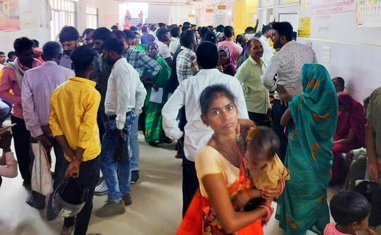 Viral fever spreading rapidly muscle pain cough making her condition miserable