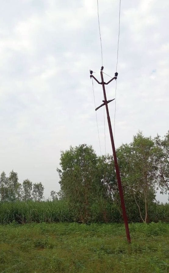 LT wire fell in the field, mother died son and daughter got burnt, condition critical