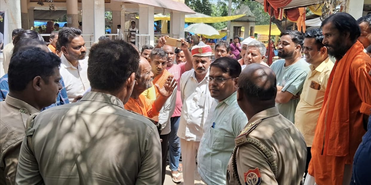 Hindu organizations created a ruckus, the Mahant closed the doors of the temple