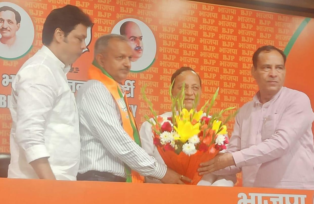 Sunil Sangwan joined BJP