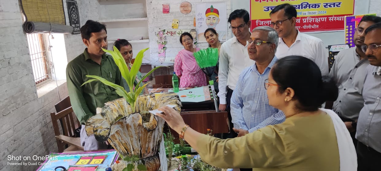 Innovations used in classroom teaching were presented at the fair
