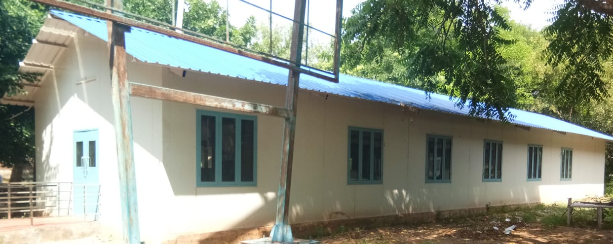 Pre-fabricated ward ready in civil hospital, can be used in emergency