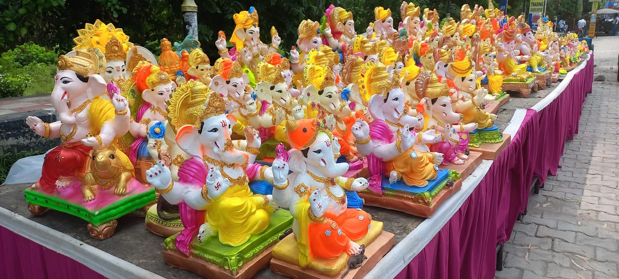 Ganpati Bappa will be present on 7th, markets are buzzing for the festival
