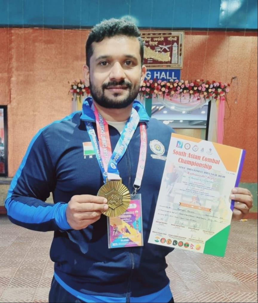 Gorakhpur Prateek won gold in South Asian Championship