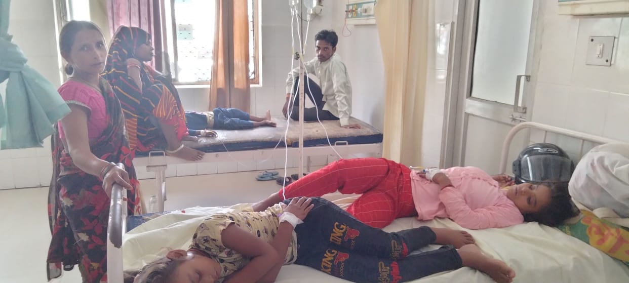 Along with vomiting and diarrhoea, patients suffering from skin and throat infections increased.