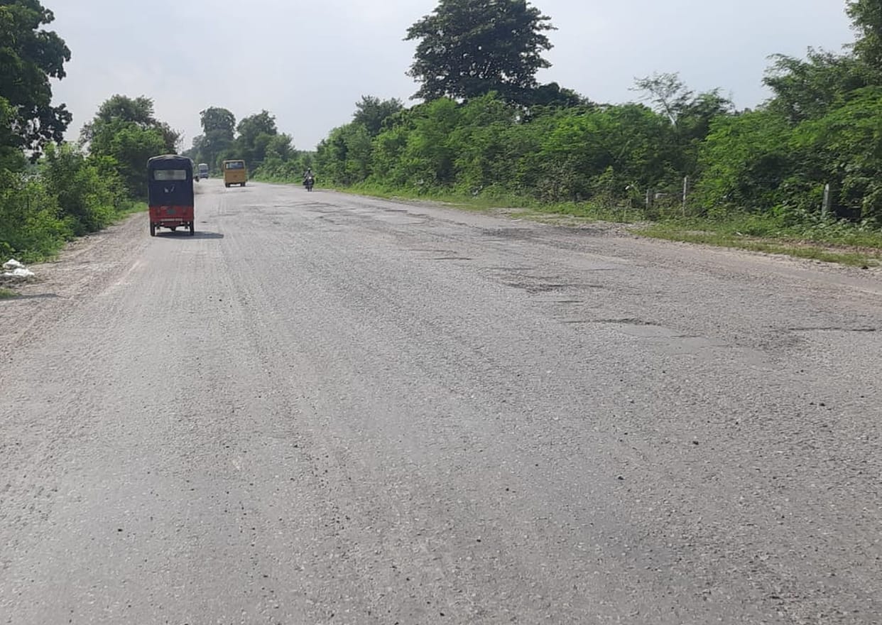 The highway will be repaired from Fursatganj to Partosh.